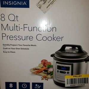 🥘INSIGNIA 8QT PRESSURE COOKER